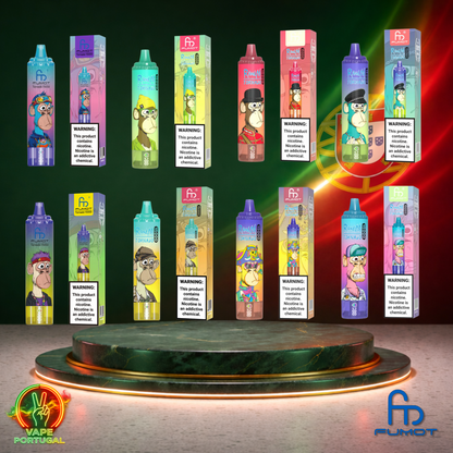 Vape descartável Fumot RandM Tornado 15K Vários Sabores 15000 puffs 15K tragadas mais barato em Pack (conjunto)