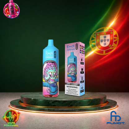 Vape descartável Fumot RandM Tornado 9K sabor Prime Strawberry Watermelon 9000 puffs 9K tragadas mais barato