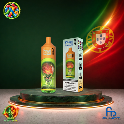 Vape descartável Fumot RandM Tornado 9K sabor Sour Candy 9000 puffs 9K tragadas mais barato
