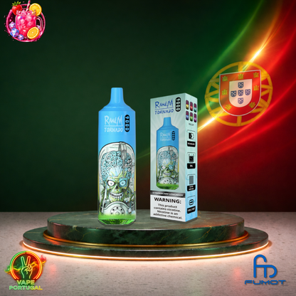 Vape descartável Fumot RandM Tornado 9K sabor Strawberry Lemonade 9000 puffs 9K tragadas mais barato