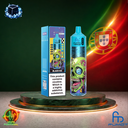 Vape descartável Fumot Tornado 30K sabor Black Ice 30000 puffs 30K tragadas mais barato