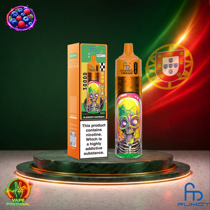 Vape descartável Fumot Tornado 30K sabor Blueberry Raspberry 30000 puffs 30K tragadas mais barato