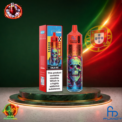 Vape descartável Fumot Tornado 30K sabor Cola Ice 30000 puffs 30K tragadas mais barato