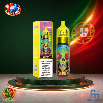 Vape descartável Fumot Tornado 30K sabor Ice Pop 30000 puffs 30K tragadas mais barato
