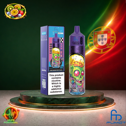Vape descartável Fumot Tornado 30K sabor Kiwi Passion Fruit Guava 30000 puffs 30K tragadas mais barato