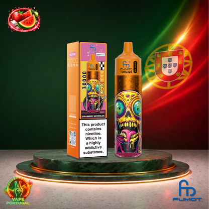 Vape descartável Fumot Tornado 30K sabor Strawberry Watermelon 30000 puffs 30K tragadas mais barato