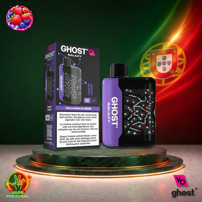 Vape descartável Ghost Galaxy 25K sabor Berry Burst 25000 puffs 25K tragadas mais barato