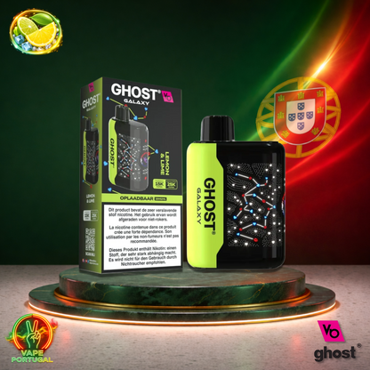 Vape descartável Ghost Galaxy 25K sabor Lemon Lime 25000 puffs 25K tragadas mais barato