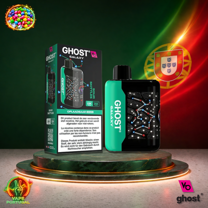 Vape descartável Ghost Galaxy 25K sabor Sour Skittles 25000 puffs 25K tragadas mais barato