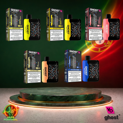 Vape descartável Ghost Galaxy 25K vários sabores 25000 puffs 25K tragadas em caixa mais barato