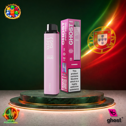 Vape descartável Ghost Pro 3500 sabor Gummies 3500 puffs 3.5K tragadas mais barato