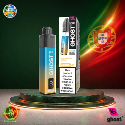 Ghost Pro 8K Puffs | Vape Deascartável Portugal 2% Nicotina