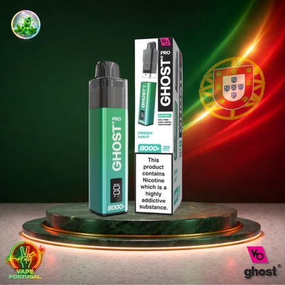 Ghost Pro 8K Puffs | Vape Deascartável Portugal 2% Nicotina