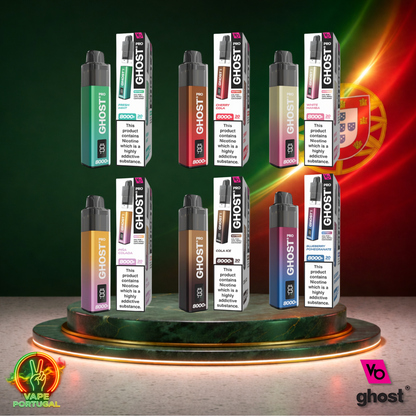 Vape descartável Ghost Pro 8K Mix 1 8000 puffs comprar em Portugal
