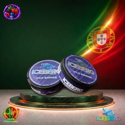 Bolsas de nicotina ICEBERG 40 mg sabor Wild Berries mais barato em Portugal