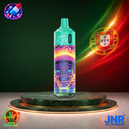 Vape descartável JNR Alien 10K sabor Ice Pop 10000 puffs 10K tragadas mais barato