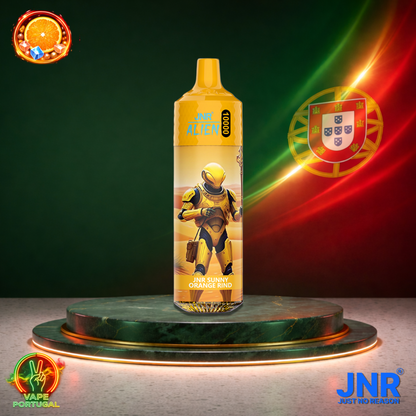 Vape descartável JNR Alien 10K sabor Sunny Orange Rind 10000 puffs 10K tragadas mais barato