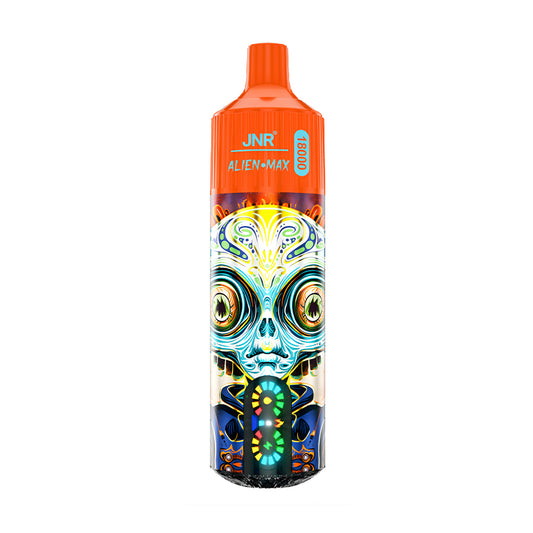 Vape descartável JNR Alien Max 18K com 18000 puffs 18K tragadas com o preço mais barato em Portugal