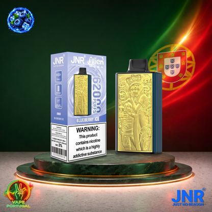 Vape descartável JNR Alien Mega 62K Blueberry Ice 62000 puffs comprar em Portugal