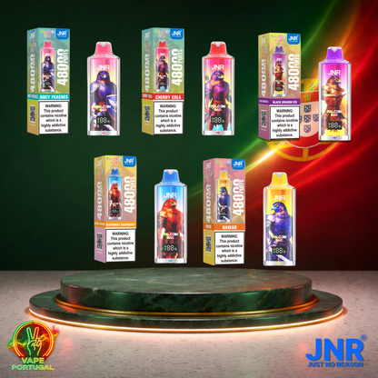 Vape descartável JNR Falcon Bar 48K sabor Vários Sabores 48000 puffs 48K tragadas mais barato