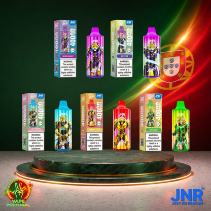 Vape descartável JNR Leopard vários sabores 40000 puffs 40K tragadas imagem lateral mais barato