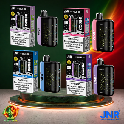Vape descartável JNR Plus X 26K sabor Vários Sabores 26000 puffs 26K tragadas mais barato