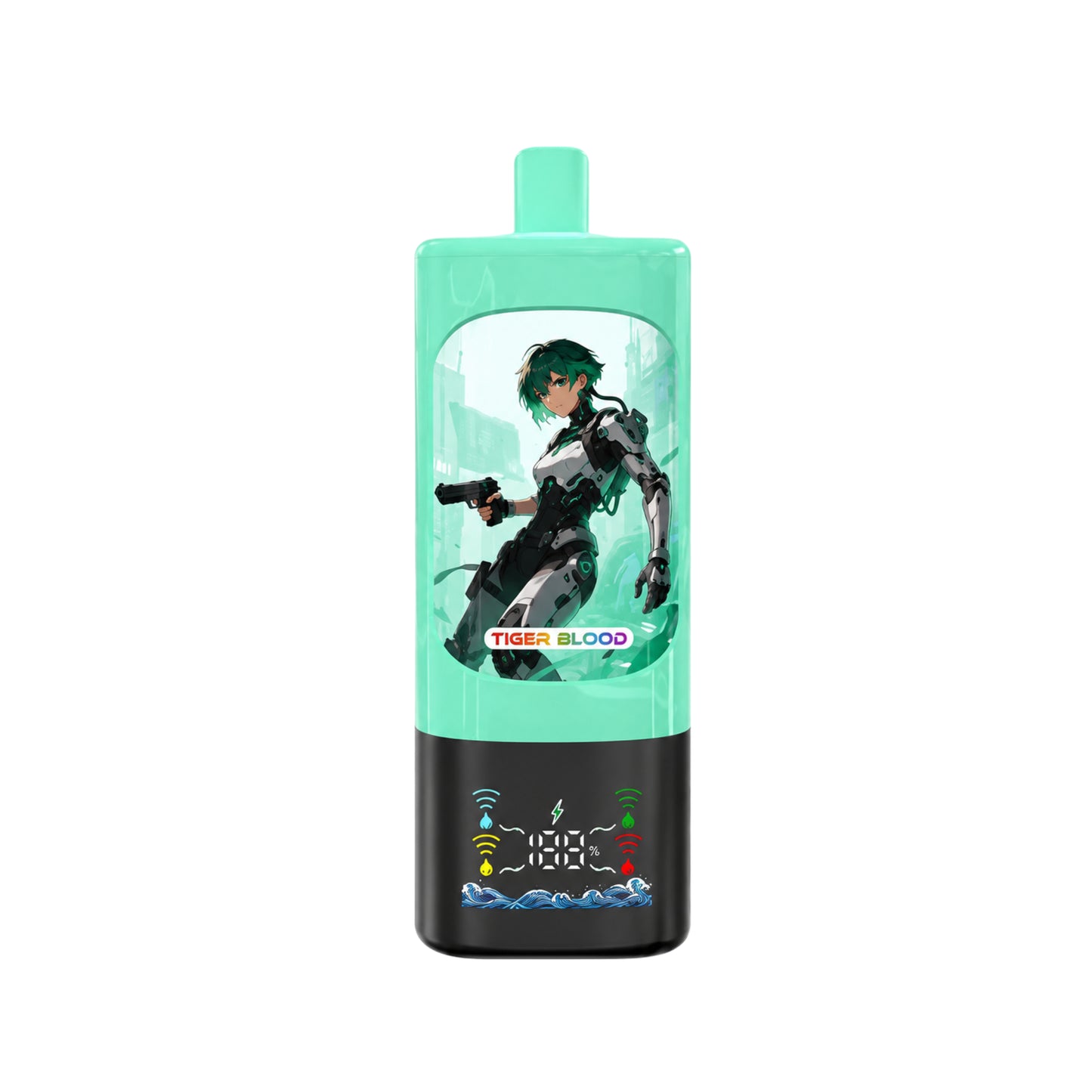 Vape Descartável Green Apple – JNR Quads 120K
