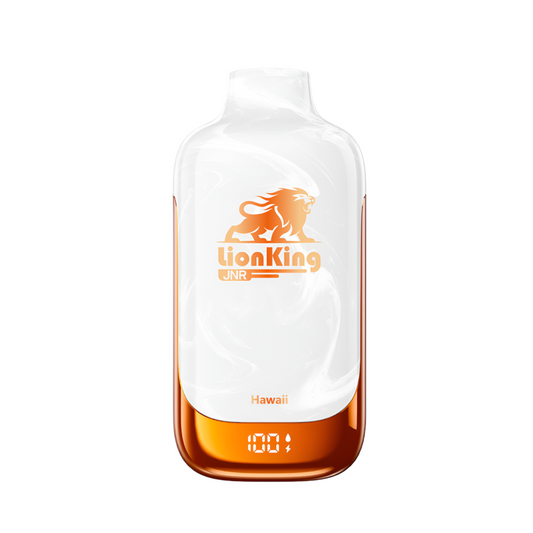 Vape descartável JNR Lion King 42K sabor Hawaii White 42000 puffs 42K tragadas mais barato