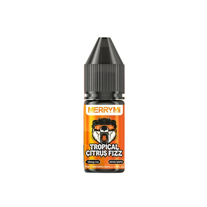 Líquido MerryMi Salts 30ml com sais de nicotina 5% (50mg/ml) para pod – sabor intenso e absorção rápida mais barato