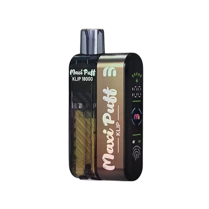 Vape descartável Maxi Puff Klip 18K 18000 puffs 18K tragadas oficial Portugal mais barato
