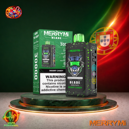 Vape descartável MerryMi Blade 30K sabor Desert Candy 30000 puffs 30K tragadas mais barato