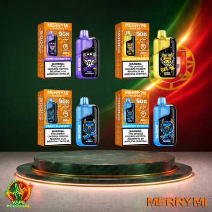Vape descartável MerryMi Blade Max 90K Vários Sabores 90000 puffs comprar em Portugal