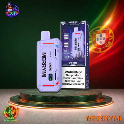 Vape descartável MerryMi M Mecha 16K sabor Vimto 16000 puffs 16K tragadas mais barato