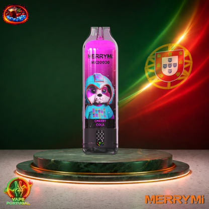 Vape descartável MerryMi MK20000 20K sabor Cherry Cola 20000 puffs 20K tragadas mais barato em Portugal