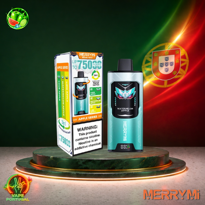 Vape descartável MerryMi Mecha Twist 75K Apple Series 75000 puffs comprar em Portugal