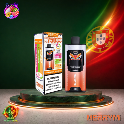 Vape descartável MerryMi Mecha Twist 75K Tropical Series 75000 puffs comprar em Portugal
