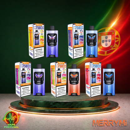 Vape descartável MerryMi Mecha Twist 75K Mix 2 75000 puffs comprar em Portugal