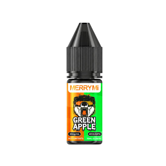 Líquido MerryMi Salts 30 ml Green Apple para vape comprar em Portugal
