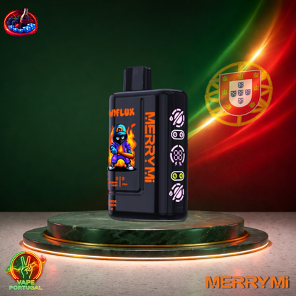 Vape descartável MerryMi WiFlux 24K sabor Blackberry Cherry Cola 24000 puffs 24K tragadas mais barato