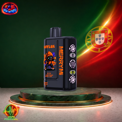 Vape descartável MerryMi WiFlux 24K sabor Mixed Berries Gummy Bear 24000 puffs 24K tragadas mais barato
