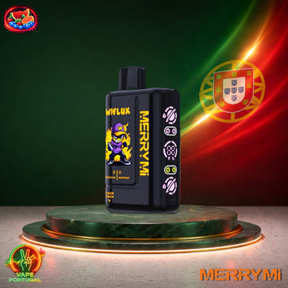 Vape descartável MerryMi WiFlux 24K sabor Strawberry Watermelon Grapefruit 24000 puffs 24K tragadas mais barato