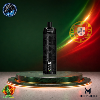 Vape descartável Mosmo Storm X Max 15K sabor Black Mamba 15000 puffs 15K tragadas mais barato
