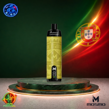 Vape descartável Mosmo Storm X Max 15K sabor Blueberry Lemonade 15000 puffs 15K tragadas mais barato