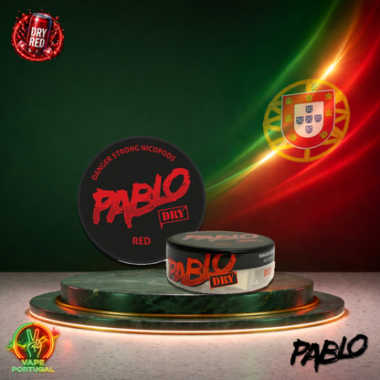 Bolsas de nicotina Pablo 24 mg sabor Red Dry mais barato em Portugal