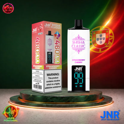 Vape descartável Shisha Classic 46K sabor Strawberry Cherry 46000 puffs 46K tragadas mais barato