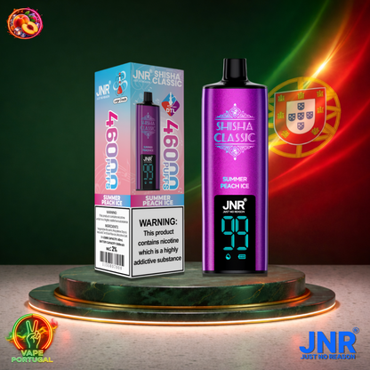 Vape descartável Shisha Classic 46K sabor Summer Peach Ice 46000 puffs 46K tragadas mais barato