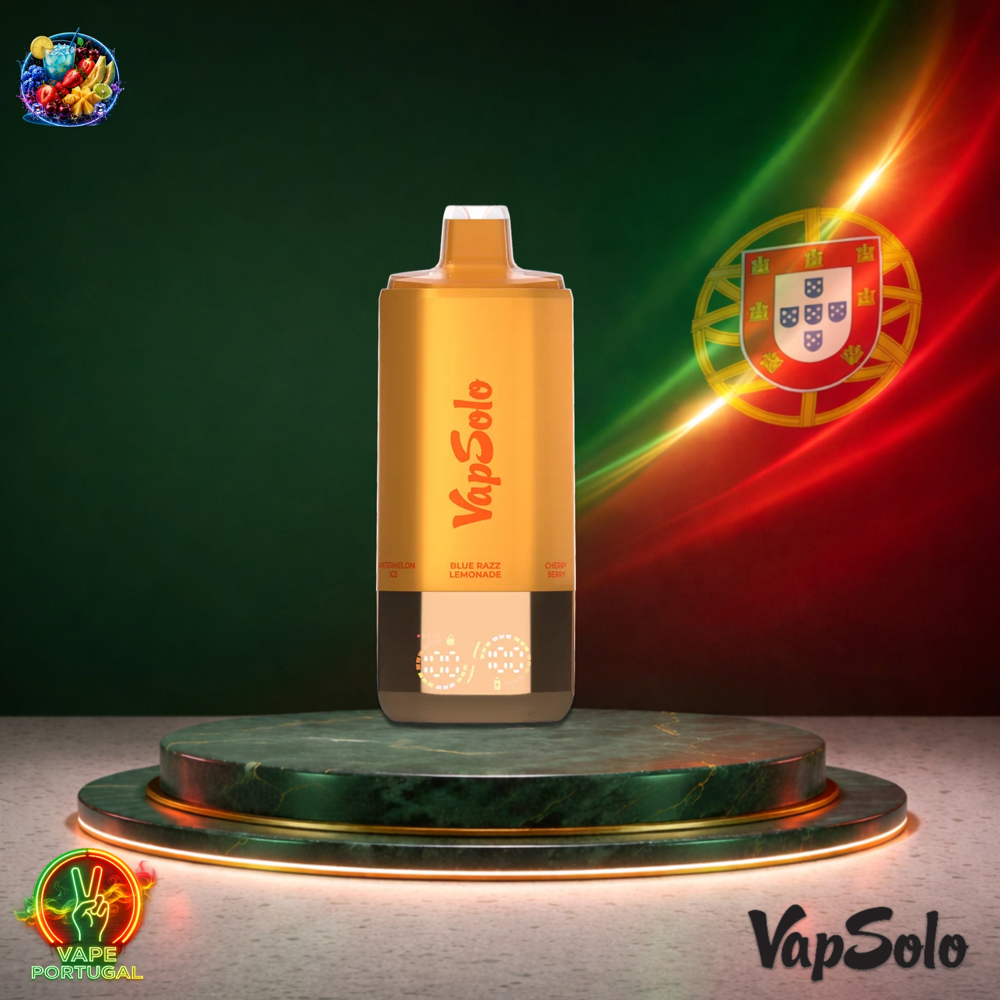 Vape descartável VapSolo 180K Sixer sabor Lemonade Cherry Strawberry Triple Peach Watermelon 180000 puffs 180K tragadas mais barato