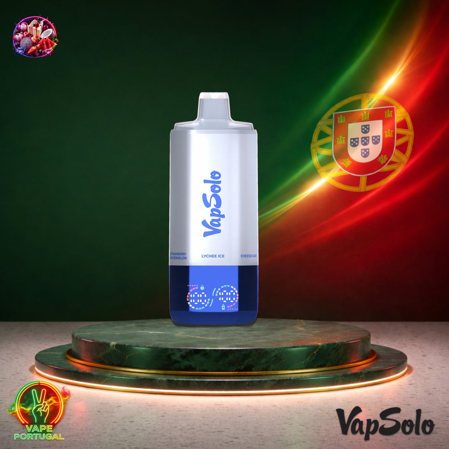 Vape descartável VapSolo 180K Sixer sabor Lychee Cheese Pina Mixed Dragonfruit Strawberry 180000 puffs 180K tragadas mais barato