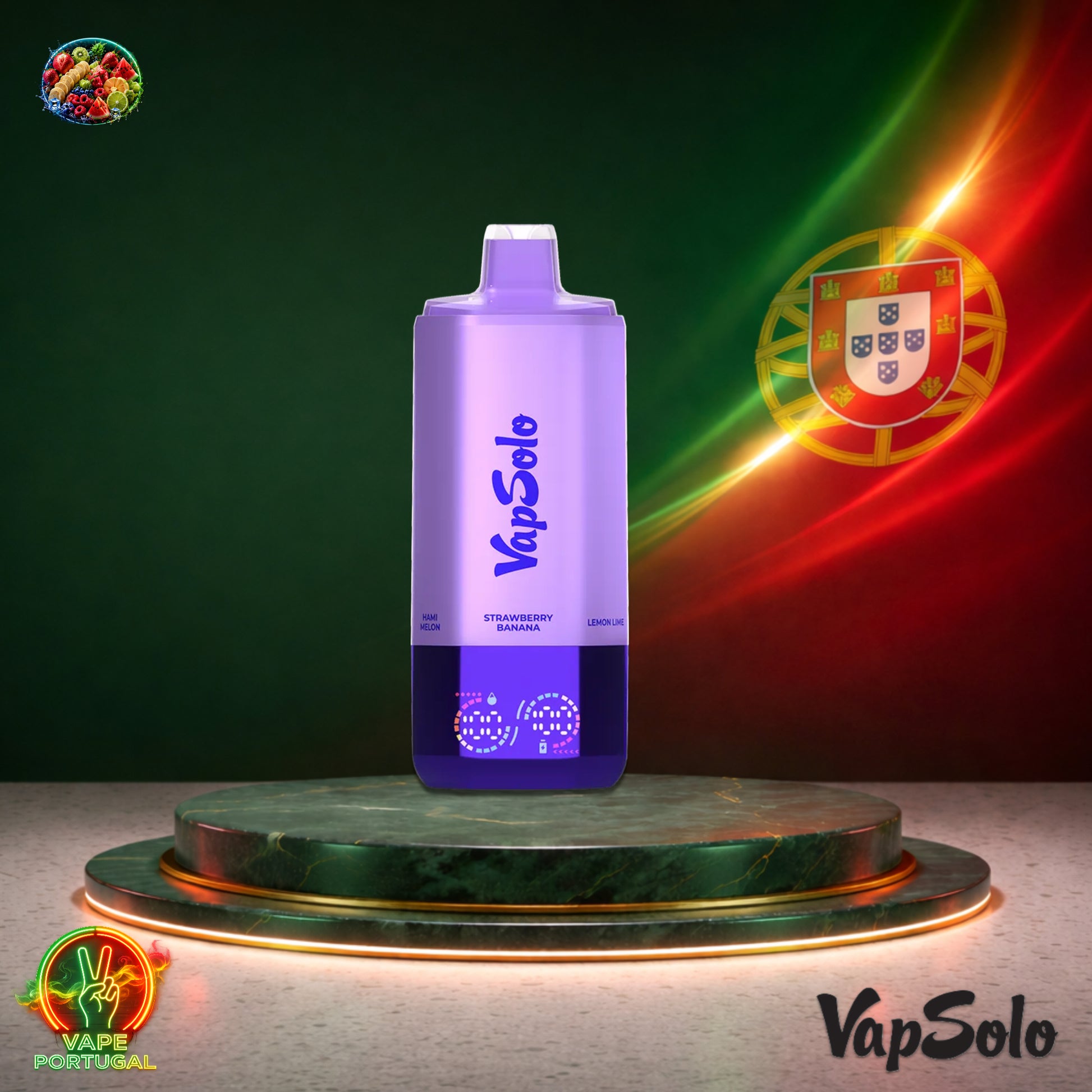 Vape descartável VapSolo 180K Sixer sabor Strawberry Lemon Watermelon Peach Sour Hami 180000 puffs 180K tragadas mais barato