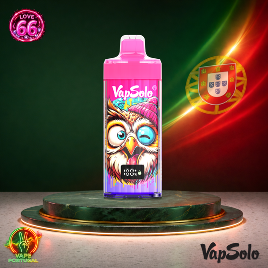 Vape descartável VapSolo King Pro 40K sabor Love 66 40000 puffs 40K tragadas mais barato